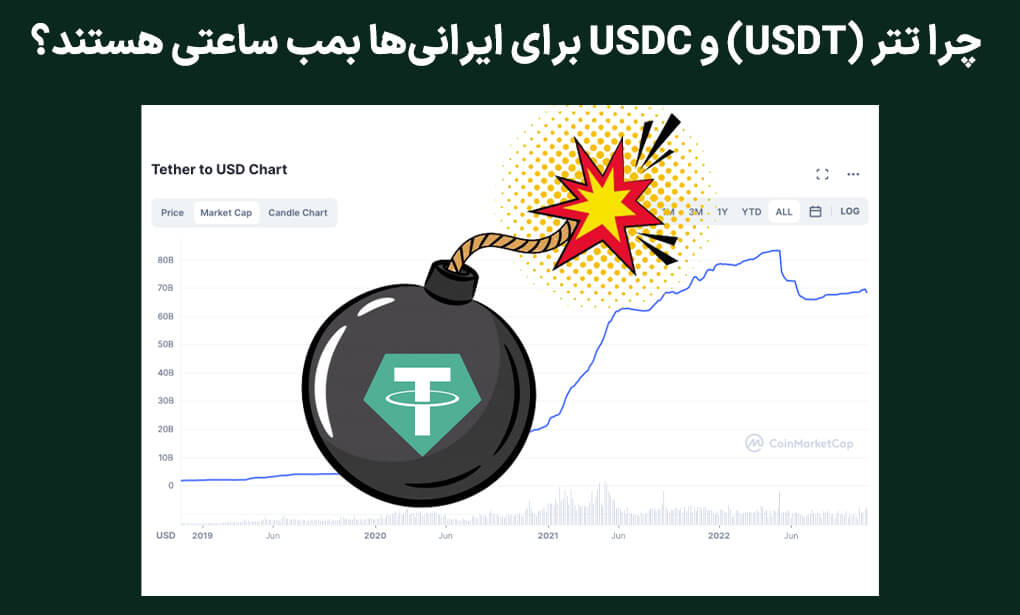 خطر فریز شدن تتر برای ایرانیان
