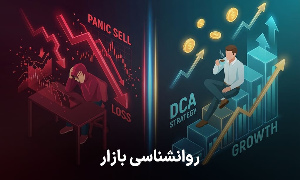 روانشناسی بازار در استراتژی DCA